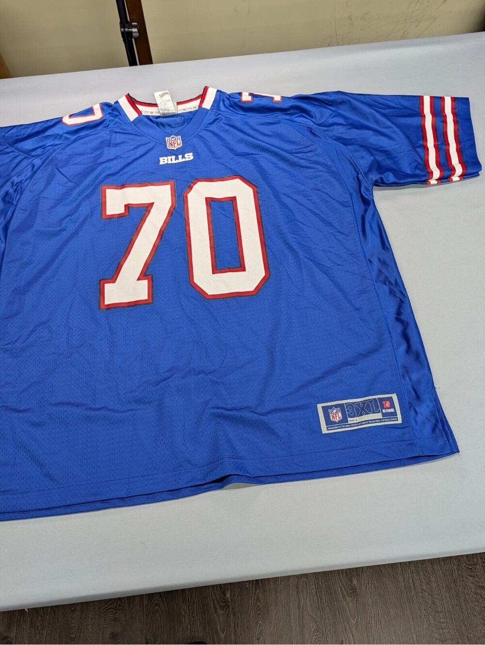 Eric Wood Buffalo Bills NFL Pro Line Jersey 70 Blue 3XL